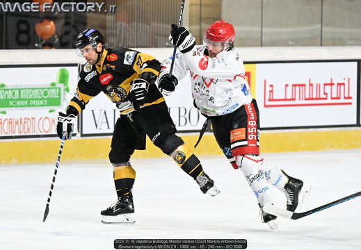 2023-11-16 Valpellice Bulldogs-Mastini Varese (0-2)